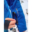 Zimní nezateplená bunda Expedition - Blue/lime