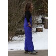 Dětské lyžařské kalhoty Jumper Blue s membránou