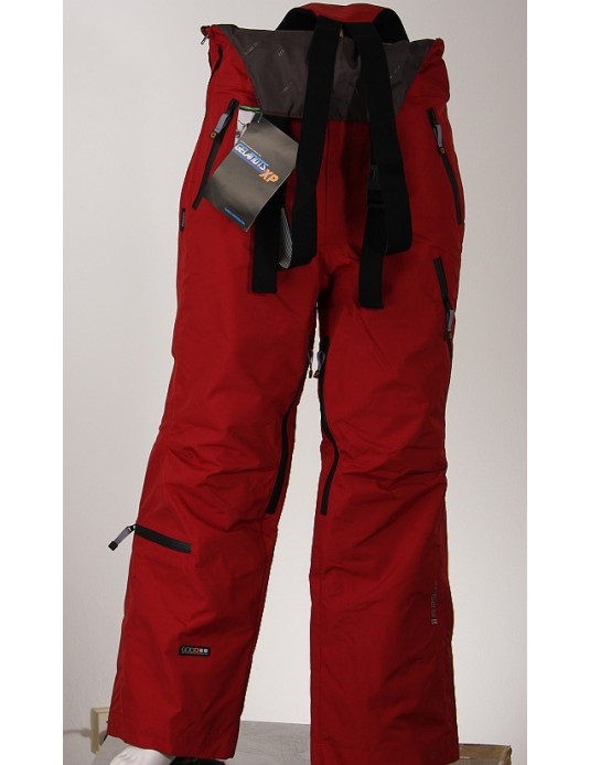 Snowboardové  laclové kalhoty Creator s membránou Gelanots - Red