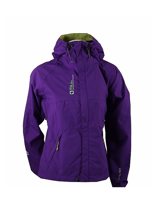 Outdoorová dámská bunda Fleur Violet / Lime