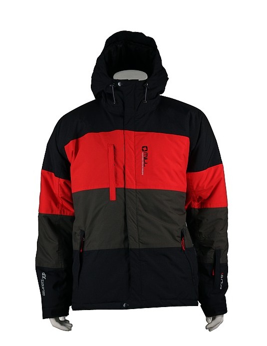 Unisex zimní bunda s kapucí - lyžařská