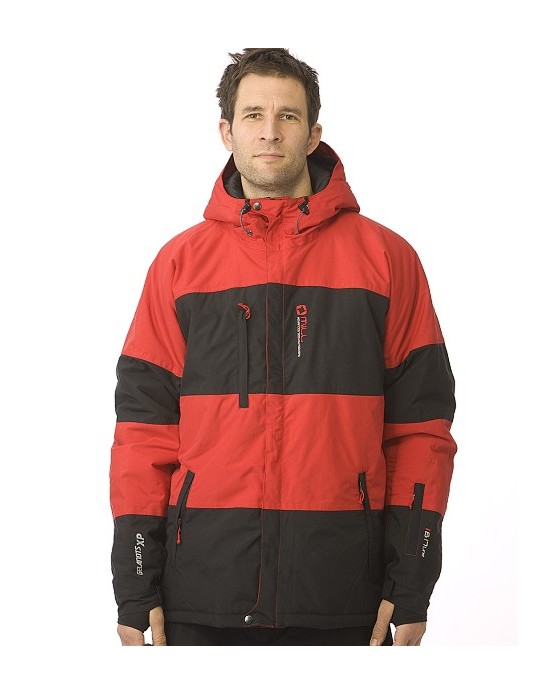 Pánská zimní bunda Hardline  red / black
