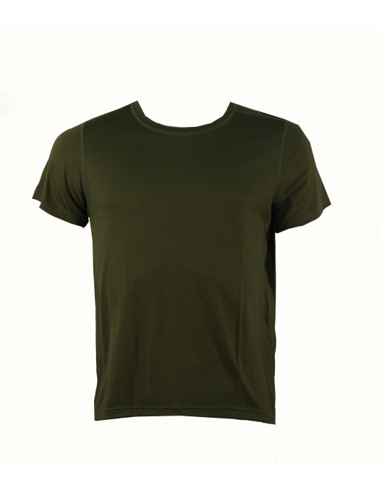 Funkční pánské  triko KR Merino wool Olive