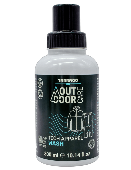 Tarrago -  ekologická řada Outdoor Care Tech Apparel Wash 300ml  prací gel na outdoor oděv