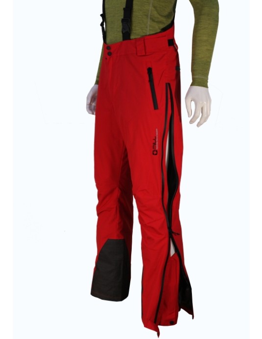 Vertigo Red  skialpinistické rozepínací kalhoty s membránou Gelanots XP