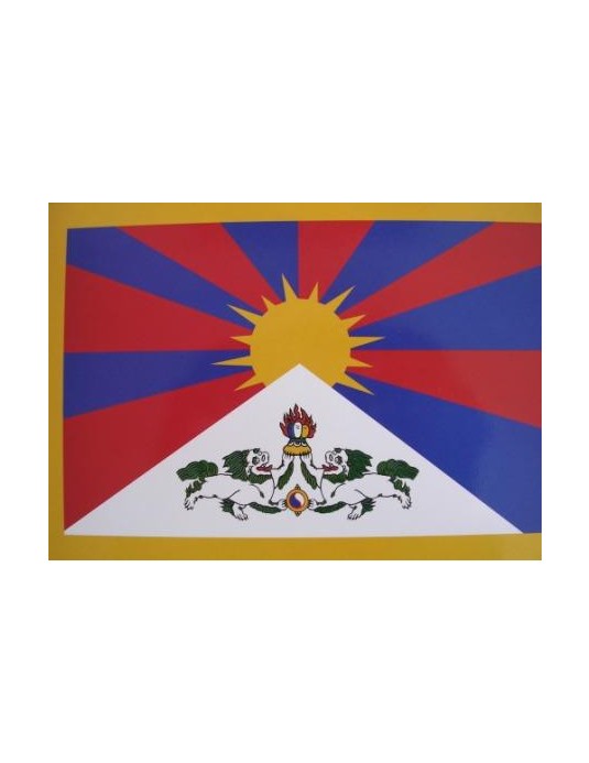 Vlajka Tibetu -  Rozměry 125 x 87cm