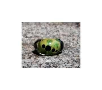 Skleněná perla - Zelená vážka