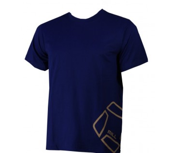 Pánské bavlněné triko s krátkým rukávem Blue
