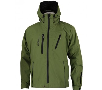 Zimní membránová bunda Expedition - Green/black zip