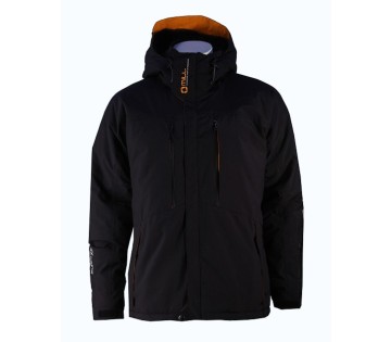 Zateplená zimní bunda Extreme - Black/orange