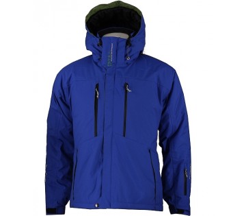 Zimní lyžařská zateplená bunda Extreme - Royal Blue/green
