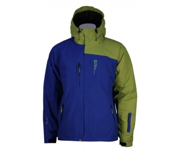Zimní lyžařská bunda Hardline  Royal blue/Lime