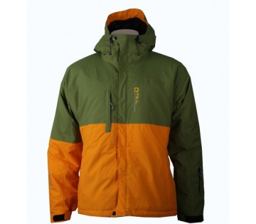 Pánská lyžařská bunda Hardline - Orange / Green