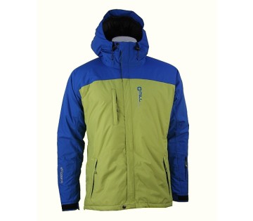 Zimní lyžařská bunda Hardline Royal blue/Lime