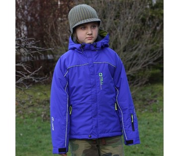 Dětská zateplená zimní bunda Junior - Blue