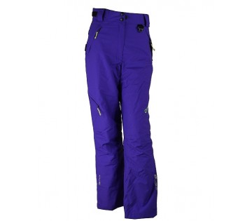 Dámské lyžařské kalhoty Season - Blue,lime detail