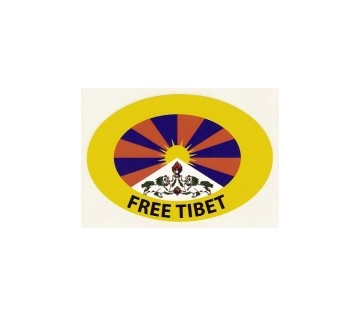 Samolepka Free Tibet